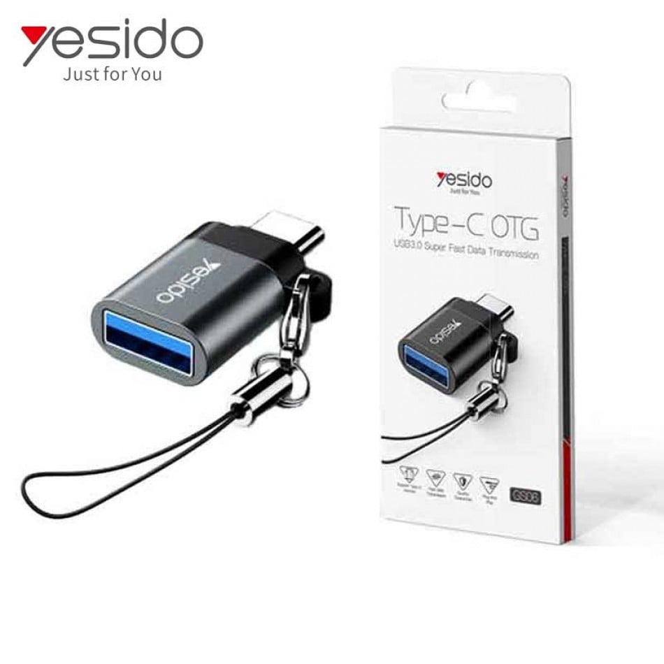 محول OTG من Type-C من Yesido GS06 محول OTG من Type-C من Yesido GS06