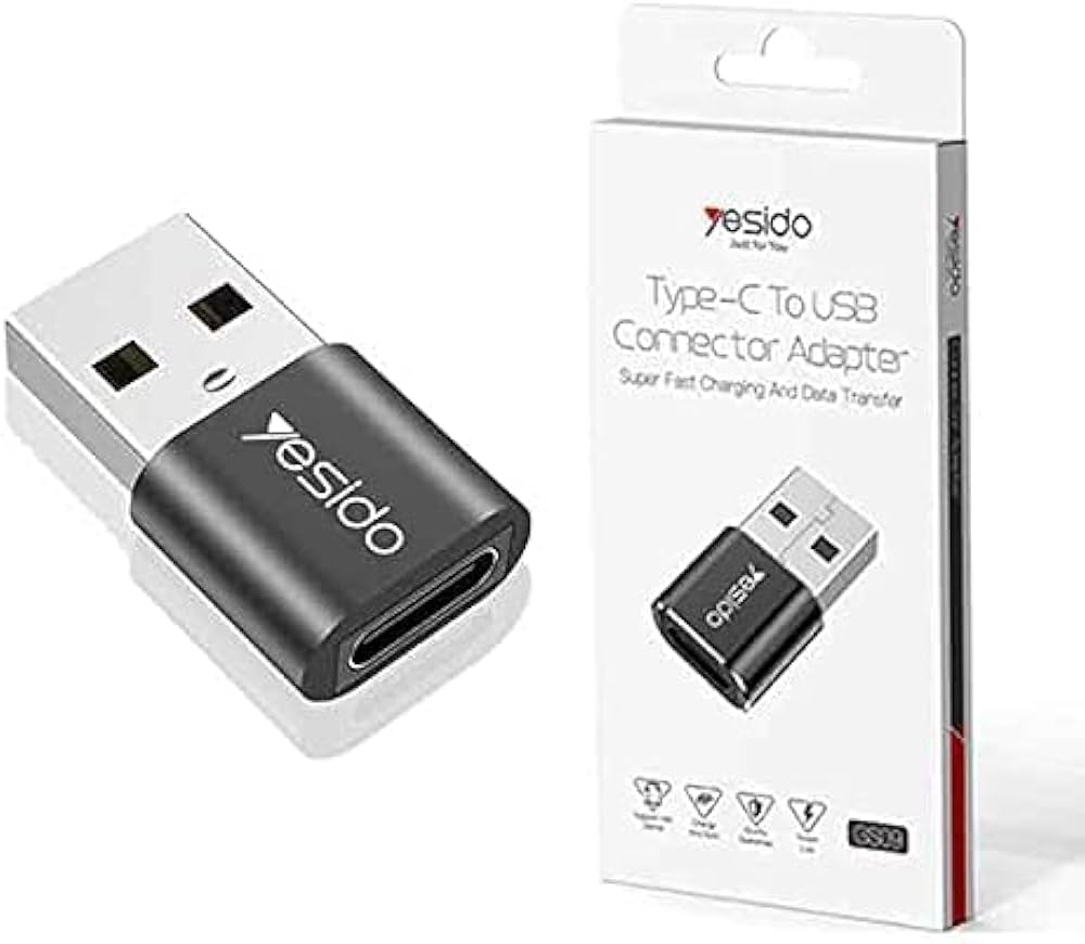محول من Type-C إلى USB من Yesido GS09 محول من Type-C إلى USB من Yesido GS09