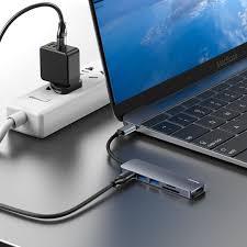 موزع 6 في 1 من Yesido HB11 Type-C PD موزع 6 في 1 من Yesido HB11 Type-C PD
