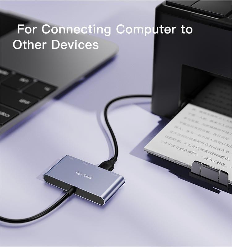 موزع USB HB12 من Yesido موزع USB HB12 من Yesido