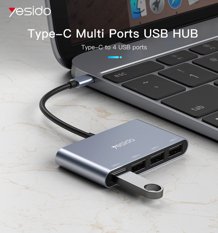 موزع USB متعدد المنافذ HB13 من Yesido موزع USB متعدد المنافذ HB13 من Yesido