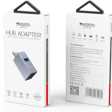 Yesido HB14 High-Speed USB Hub
