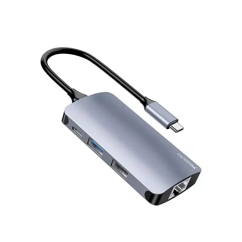 موزع USB متعدد المنافذ HB15 من Yesido موزع USB متعدد المنافذ HB15 من Yesido