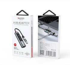 محول موزع USB 5 في 2 من Yesido HB20 محول موزع USB 5 في 2 من Yesido HB20