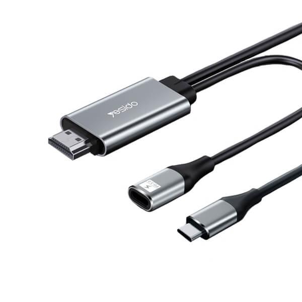 محول USB-C إلى HDMI من Yesido HM01 محول USB-C إلى HDMI من Yesido HM01