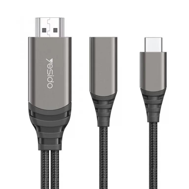 محول USB-C إلى HDMI من Yesido HM07 محول USB-C إلى HDMI من Yesido HM07