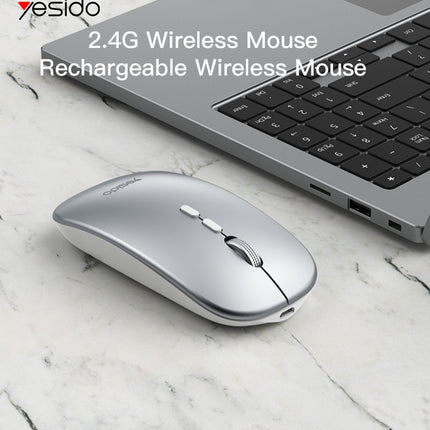 ماوس لاسلكي محمول قابل لإعادة الشحن من Yesido KB15