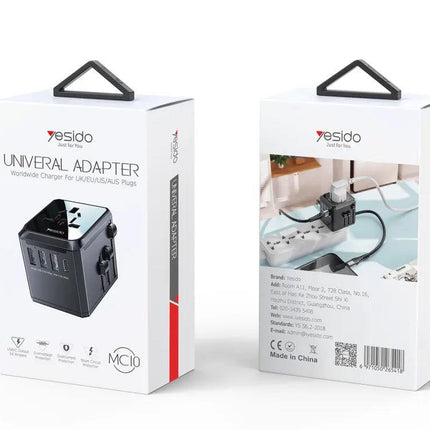 Yesido MC09 Universal Charger Plug Adapter