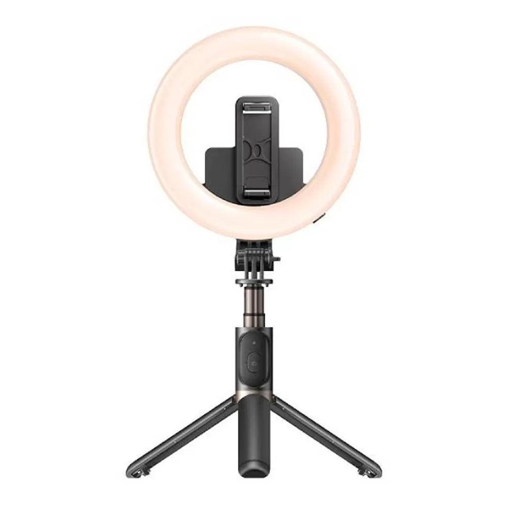 عصا سيلفي لاسلكية مزودة بRing Light SF12 من Yesido عصا سيلفي لاسلكية مزودة بRing Light SF12 من Yesido