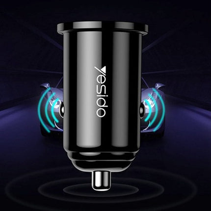 Yesido Y38 Multi-Protocol Car Charger (QC 2.0/3.0/FCP/AFC Support)
