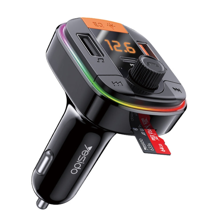 شاحن سيارة Transmitter FM Y45 من Yesido شاحن سيارة Transmitter FM Y45 من Yesido