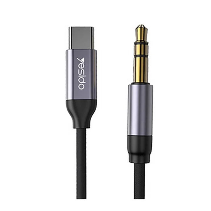 Yesido YAU20 3.5mm to Type-C AUX Audio Cable with Digital Decode Chip (1M) Yesido YAU20 3.5mm to Type-C AUX Audio Cable with Digital Decode Chip (1M)
