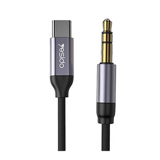 Yesido YAU20 3.5mm to Type-C AUX Audio Cable with Digital Decode Chip (1M)