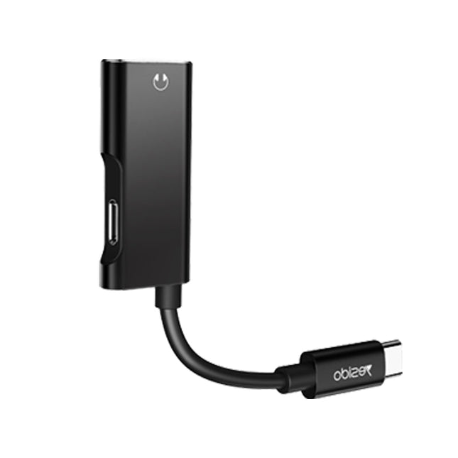 Yesido YAU23 2-in-1 Type-C to 3.5mm Audio Adapter