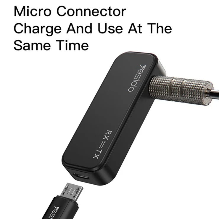 محول شحن وموسيقى 2 في 1 من Yesido YAU25 Micro USB محول شحن وموسيقى 2 في 1 من Yesido YAU25 Micro USB