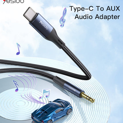 Yesido YAU36 Universal 3.5mm AUX Audio Adapter