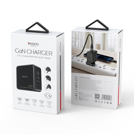Yesido YC42 GaN 65W Wall Charger