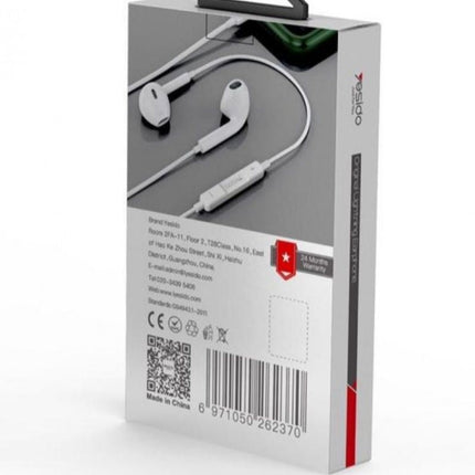Yesido YH20 Lightning Earphones with Microphone