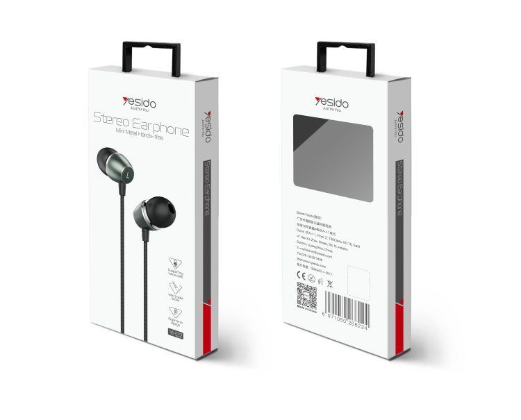 Yesido YH22 Metal Stereo Earphone Yesido YH22 Metal Stereo Earphone