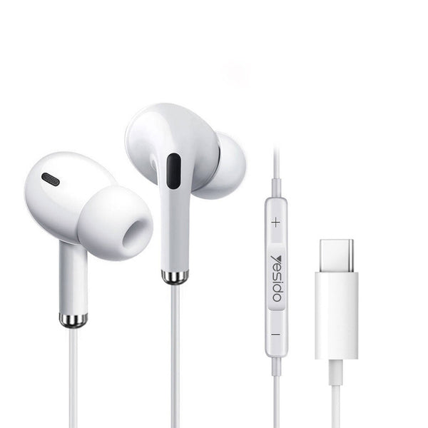 سماعات أذن Yesido YH35 Type-C Deep Bass سماعات أذن Yesido YH35 Type-C Deep Bass