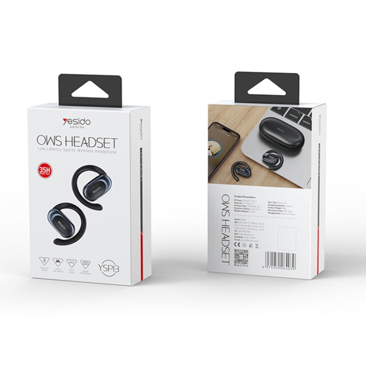 Yesido YSP13 Ear Hanging Air Conduction Wireless Earphone Yesido YSP13 Ear Hanging Air Conduction Wireless Earphone