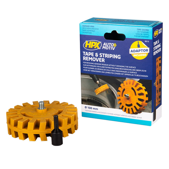 Set tape & striping remover disc + axe hpx