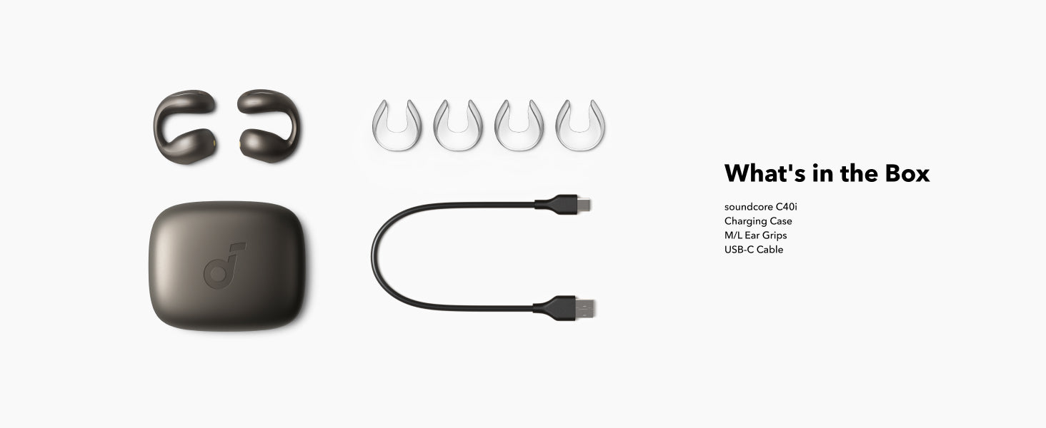 سماعة Soundcore C40i | سماعات أذن مرنة ومريحة سماعة Soundcore C40i | سماعات أذن مرنة ومريحة