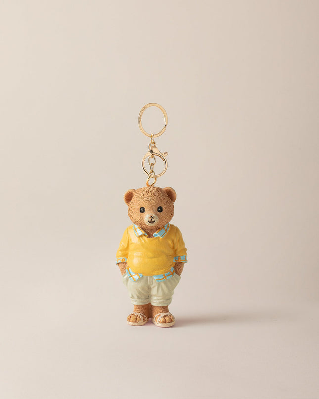 Champ Bear Keychain - Cute Teddy Bear Charm Accessory