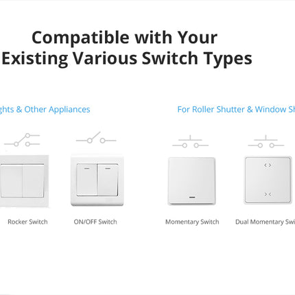 DualR3 Lite SONOFF DUALR3/DUALR3 Lite Dual Relay Two Way Power Metering Smart Switch