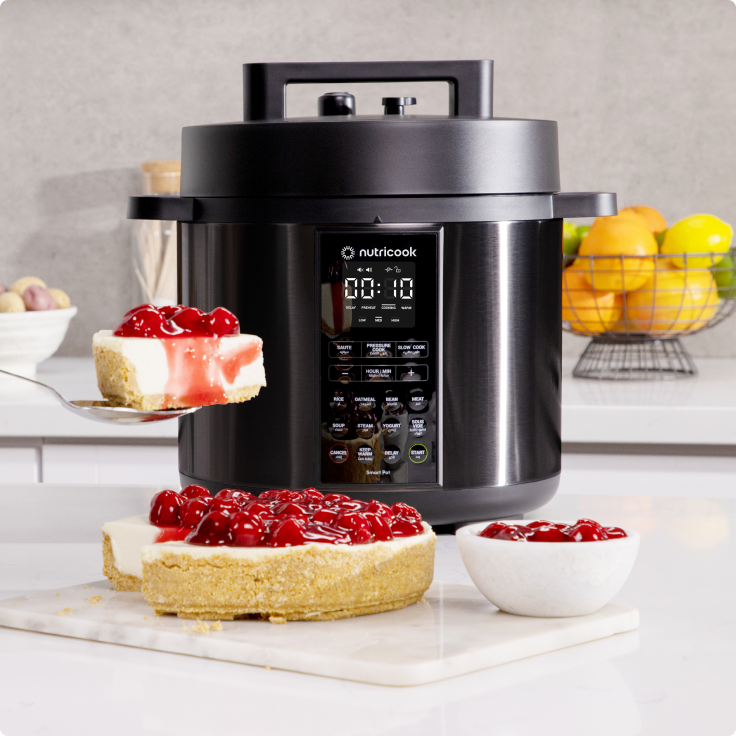 طنجرة NUTRICOOK Smart Pot 2 | متعددة الاستخدامات 9 في 1 | 4 لتر - أسود طنجرة NUTRICOOK Smart Pot 2 | متعددة الاستخدامات 9 في 1 | 4 لتر - أسود