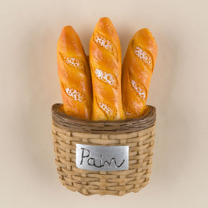 Madame Coco Bread Basket Refrigerator Magnet