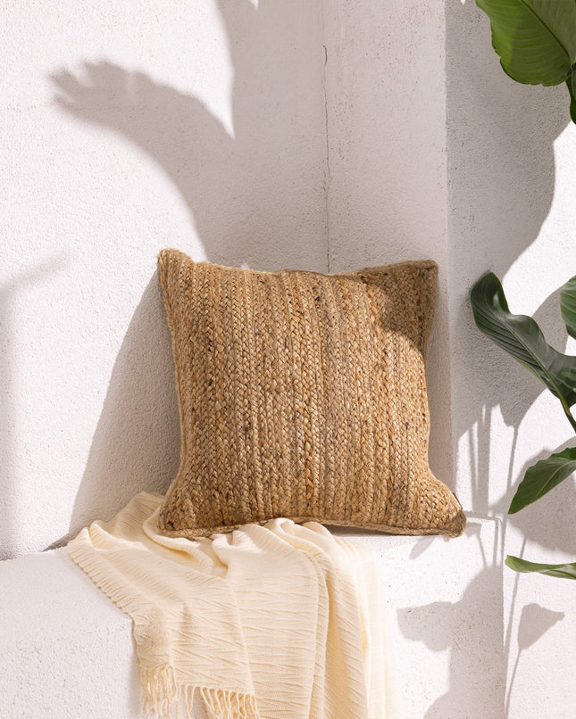 Louvre Natural Cushion Cover - Soft Elegant Texture