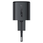 Acefast A17 GaN Smart Wall Charger 20W PD Fast Charge, Ultra-Compact Type-C Power Adapter for iPhone, Samsung, and AirPods - White (EU Plug)