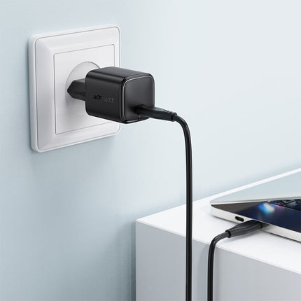 Acefast A119 45W GaN Fast Wall Charger, USB-C PD 3.0 Power Adapter, Compact & Safety-Certified Charger for iPhone, Samsung, & Laptops