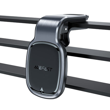 Acefast D19 Magnetic Air Vent Car Phone Mount, 6 Powerful N52 Magnets, 360° Rotation Compact Holder with Secure Non-Slip Clip - Black