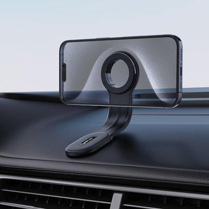 Acefast D19 Magnetic Air Vent Car Phone Mount, 6 Powerful N52 Magnets, 360° Rotation Compact Holder with Secure Non-Slip Clip - Black
