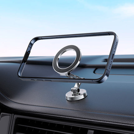 Acefast D20 Ultra-Compact Magnetic Dashboard Car Phone Mount, 6 Powerful N52 Magnets, 360° Rotation Mini Holder with Secure 3M Adhesive