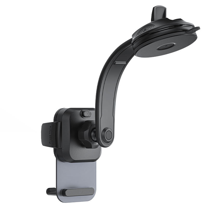 Acefast D26 Universal Air Vent Car Phone Mount, One-Button Release, 360° Rotation Compact Holder with Secure Mechanical Grip - Black Acefast D26 Universal Air Vent Car Phone Mount, One-Button Release, 360° Rotation Compact Holder with Secure Mechanical Grip - Black