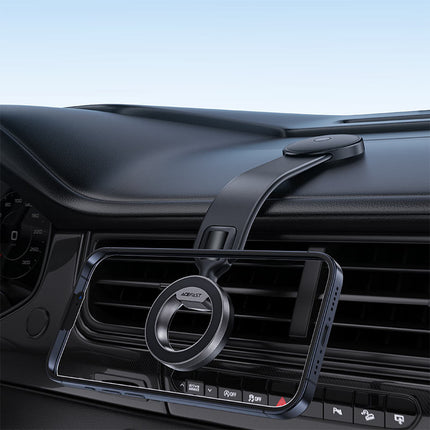 Acefast D36 Magnetic Air Vent Car Phone Mount, Ultra-Strong N52 Magnets, 360° Rotation & Secure Non-Slip Vent Clip - Black