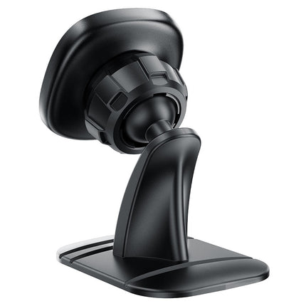 Acefast D51 Magnetic Air Vent Car Mount Holder, Long Arm Design with 6 Strong N52 Magnets, 360° Rotation & Stable Hook Clip - Black