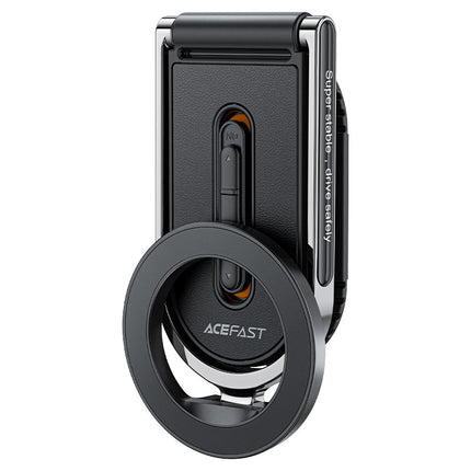 Acefast D54 Magnetic Dashboard Car Phone Mount Holder, Ultra-Strong N52 Magnets, 360° Rotation & Secure 3M Adhesive Base - Black