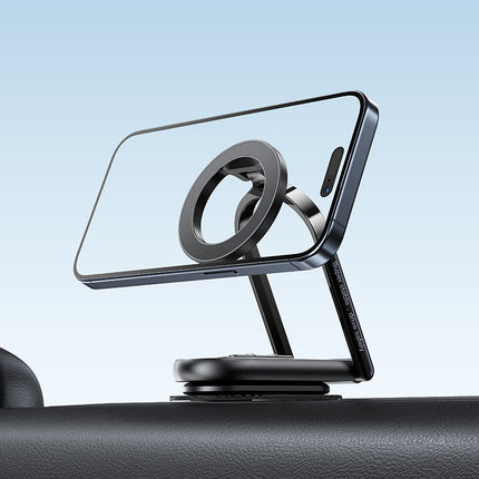 Acefast D54 Magnetic Dashboard Car Phone Mount Holder, Ultra-Strong N52 Magnets, 360° Rotation & Secure 3M Adhesive Base - Black