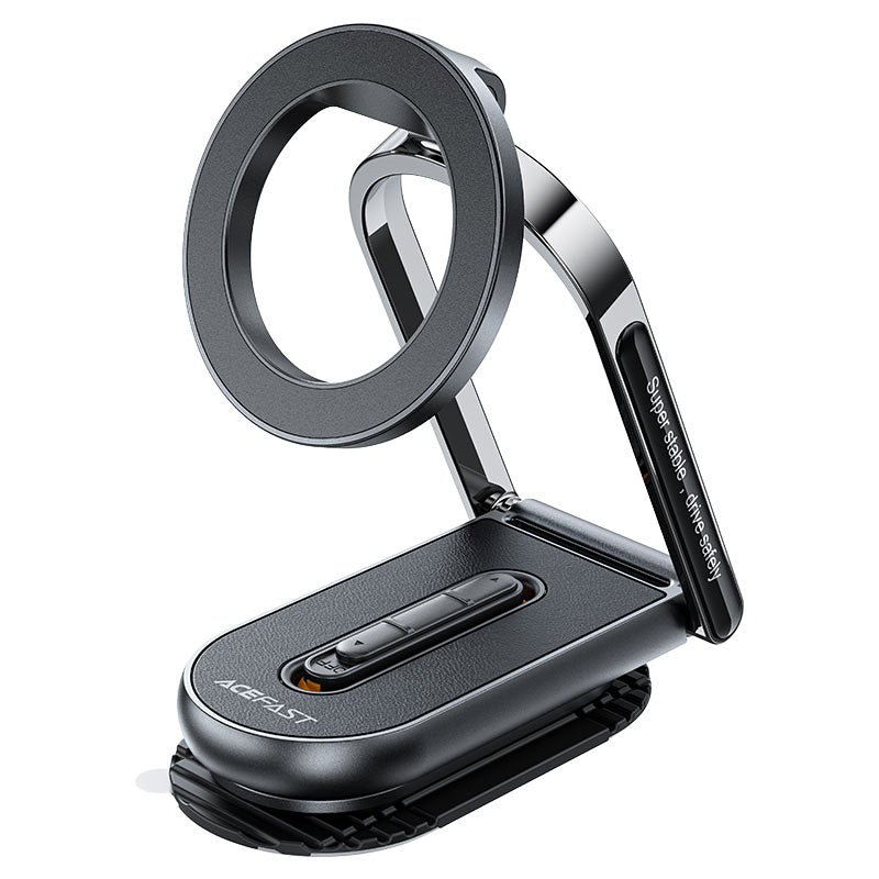 Acefast D54 Magnetic Dashboard Car Phone Mount Holder, Ultra-Strong N52 Magnets, 360° Rotation & Secure 3M Adhesive Base - Black