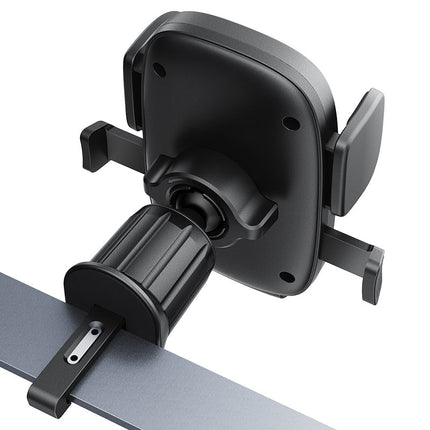 Acefast D56 Air Vent Car Phone Mount Holder, Secure One-Button Release Grip, 360° Rotation & Stable Hook Clip - Black