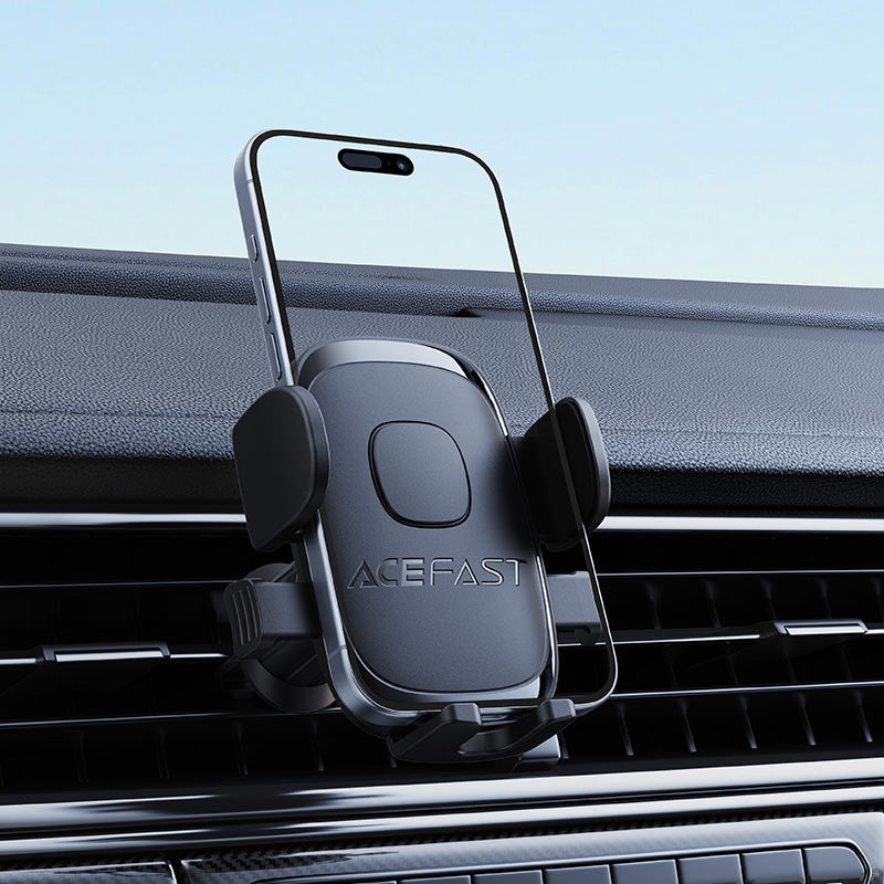 Acefast D56 Air Vent Car Phone Mount Holder, Secure One-Button Release Grip, 360° Rotation & Stable Hook Clip - Black Acefast D56 Air Vent Car Phone Mount Holder, Secure One-Button Release Grip, 360° Rotation & Stable Hook Clip - Black