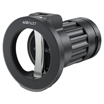 قاعدة تثبيت الهاتف المغناطيسية أيس فاست (Acefast E23) للتابلو والمكتب، حامل هاتف مستطيل بـ 8 مغانط N52 قوية، دوران 360 درجة مع لاصق 3M فائق الثبات - أسود