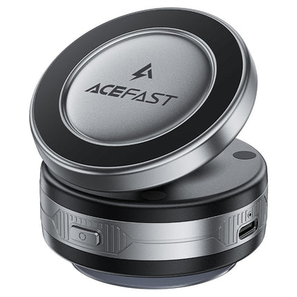 Acefast E29 2-in-1 Magnetic Wireless Charging Stand 15W Fast Charge, MagSafe Compatible Phone Holder for Desk & TWS Earbuds - Black