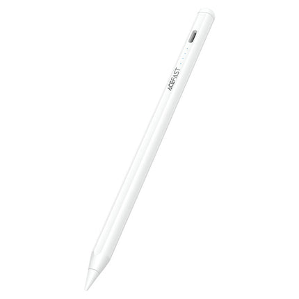 Acefast V1 Universal Capacitive Stylus Pen for iPad & Smartphones, High Precision Touch Pen with Type-C Fast Charging, Professional Drawing & Writing Pencil - White