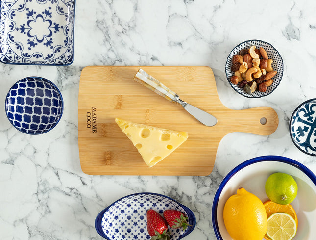 Madame Coco Laure Bamboo Cutting Board for Kitchen