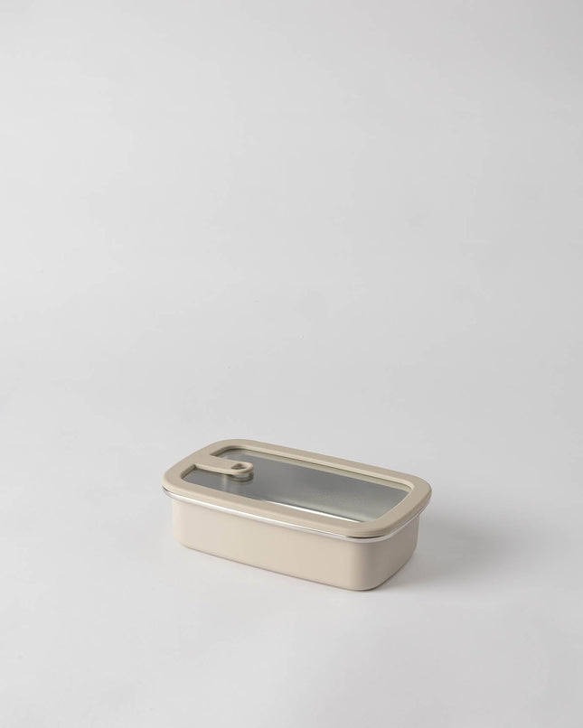 Damia Steel Storage Container 700ml Soft Beige